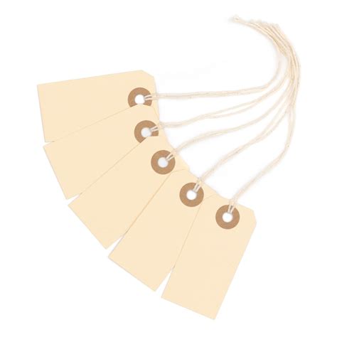 Manila Paper Tags With String Attached X Box Of