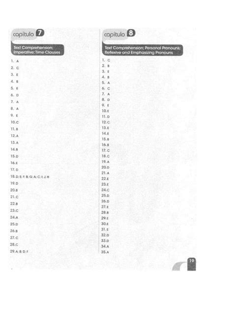 Gabarito Do Caderno De Exerc Cios Do Ano Ingl S Pdf