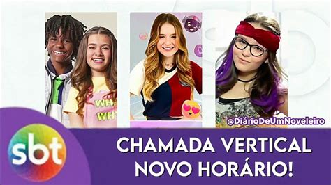 Chamada Vertical Das Novelas Infantis Do Sbt Youtube