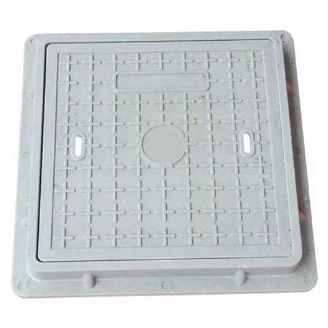 Full Floor Square Grey Round Frp Manhole Covers Capacity Kg