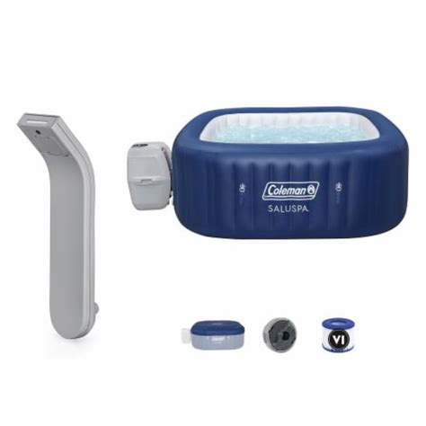 SaluSpa LED Spa Waterfall Accessory W Coleman Atlantis AirJet Inflatable Hot Tub Piece Kroger