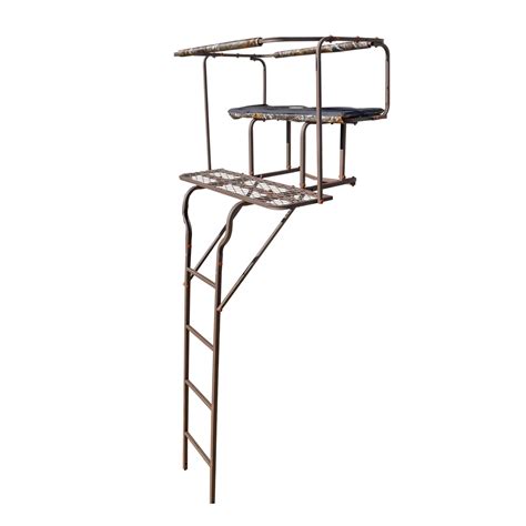 Rtl 1000 18ft Two Person Ladder Stand By Rhino