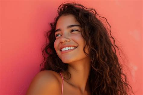 Latina Brazilian Girl Laughing Smiling Premium Photo Rawpixel