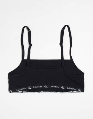 Calvin Klein Pack Lingerie Set In Black And Tiger Print ASOS