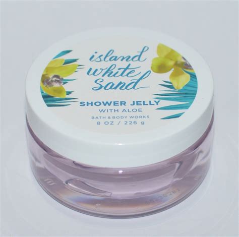 New Bath And Body Works Island White Sand Shower Jelly Tub Gel Wash 8oz