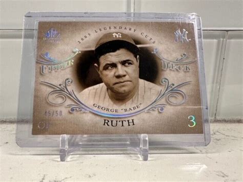 2005 SP Legendary Cuts 2 Babe Ruth For Sale Online EBay