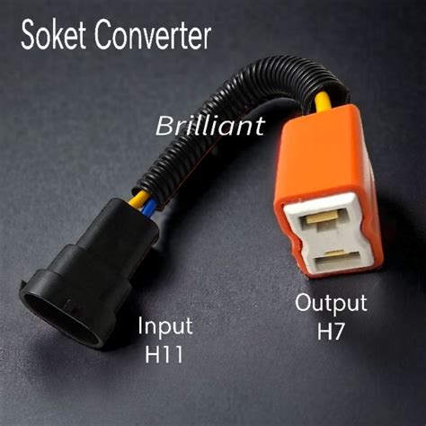 Jual Soket Lampu Converter Male H H Hb Hb To Female H H Hb