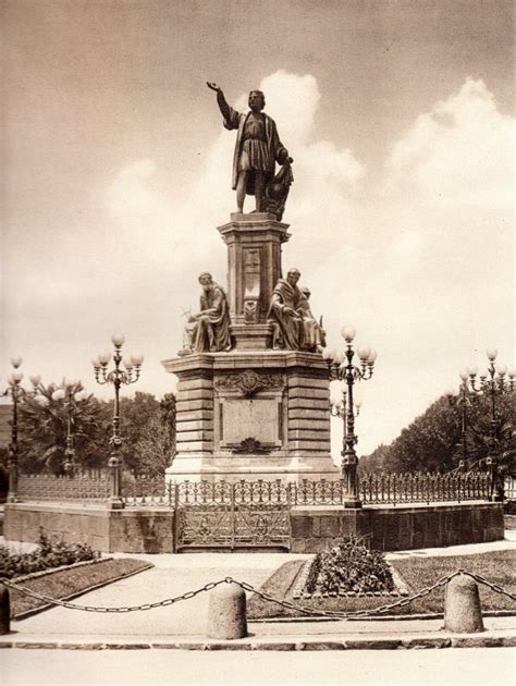 Monumento a Colón circa 1920 Ciudad de México Distrito Federal