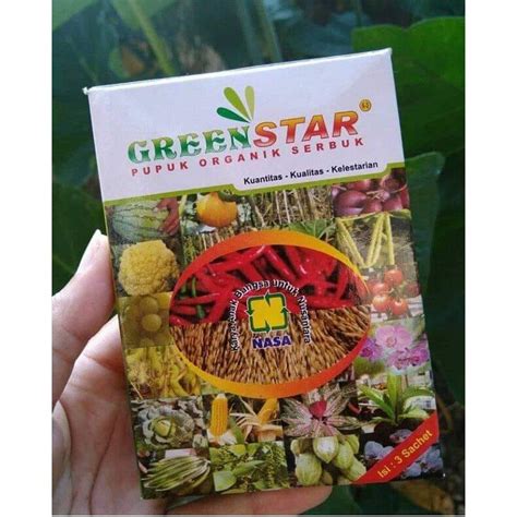 Jual PUPUK ORGANIK SEGALA JENIS TANAMAN GREEN STAR NASA ORIGINAL