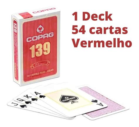 Baralho Copag Jogo Cartas Profissional Original Naipe Mercadolivre