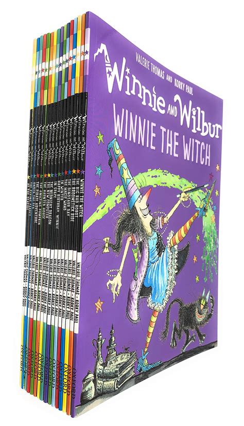 Buy Winnie And Wilbur Series 16 Books Bag Collection Set By Valerie