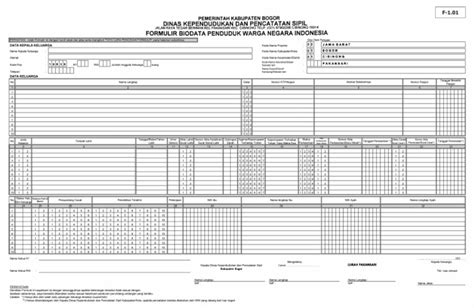 Formulir F101 Pdf