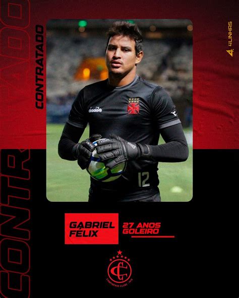 Campinense Contrata O Goleiro Gabriel F Lix Ex Vasco E Fortaleza