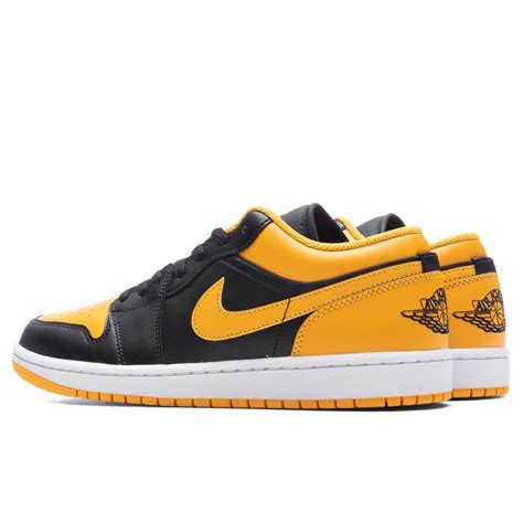 Air Jordan 1 Low - Black/Yellow Ochre/White – Feature