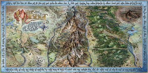 Hobbit Map | Behance