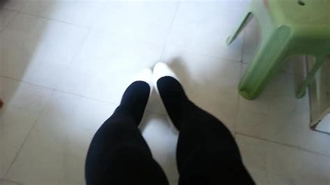 White Patent Pumps With Black Pantyhose Teaser Hong Kong Gay Man Porn XHamster