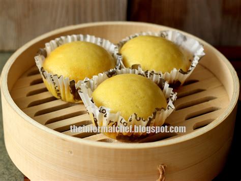 The Informal Chef Liu Sha Bao Salted Egg Yolk Custard Bun 黃金流沙包