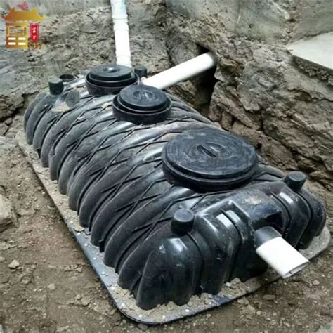 Bio Digester Underground Household Hdpe Anaerobic Three Chamber Septic