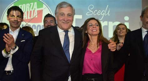 Terni Il Ministro Degli Esteri Antonio Tajani Annuncia Benedetta