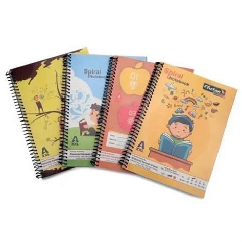 Paper Printed Spiral Notebook 30 Pages Packaging Size Pack Of 6 At