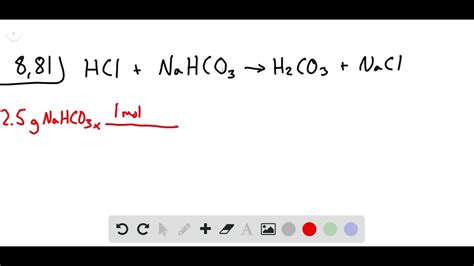 People Often Use Sodium Bicarbonate As An Antacid To Neutralize Excess