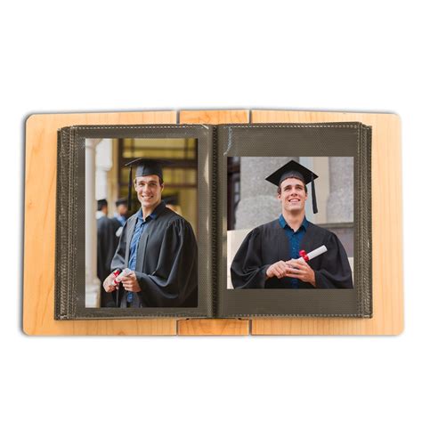 Law School Graduation Personalized 4x6 Wood Photo Album