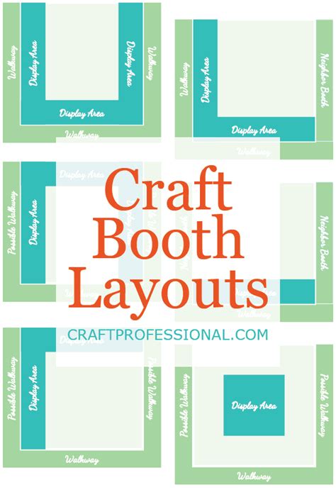 Craft Booth Designs and Layout | Craft booth design, Craft show booths ...