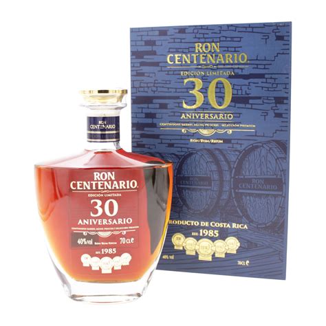 Ron Centenario A Os Edicion Limitada L Vol Ron