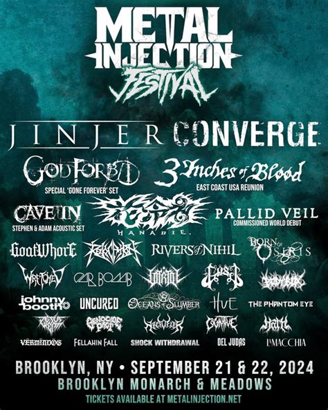 Metal Injection Festival Days Brooklyn The