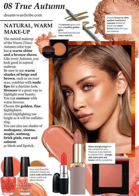 Soft Autumn Makeup Soft Autumn Color Palette Autumn Skin Fall Makeup