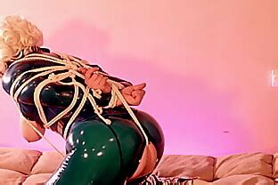 Bondage In Latex Blonde MILF In Gag FREE Porn Video Arya Grander BlumpkinTube