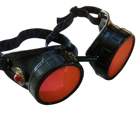 Steampunk Victorian Goggles welding Glasses diesel punk-limited GGG-red ...