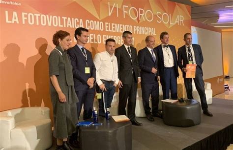 El Vi Foro Solar De La Unef Un Marco Ideal Para Seguir Avanzando En La Revolución Fotovoltaica