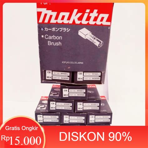 Bisa Cod Carbon Brush Bor Cb Makita Abu Kul Arang Mesin Bor Bor