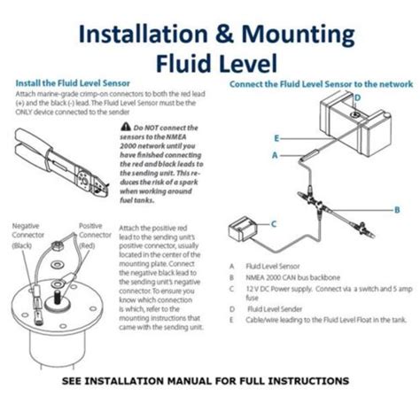 Lowrance Fluid And Fuel Level Sensor Nmea 2000 N2k Lmf 200 400