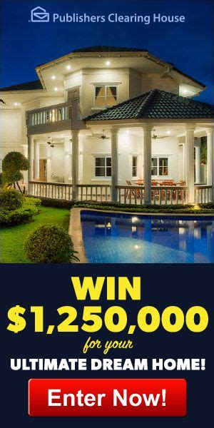 Enter To Win Big Pch Dream Home Win A House Win For Life