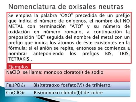 Oxisales Ppt