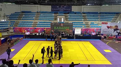 Petandingan Cabor Kabaddi Final Putra Badung Vs Klungkungdi Gor Lila