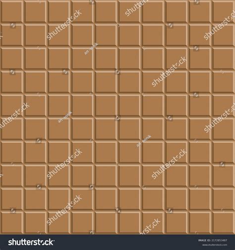 Milk Chocolate Seamless Texture Food Pattern Stock Vector (Royalty Free ...