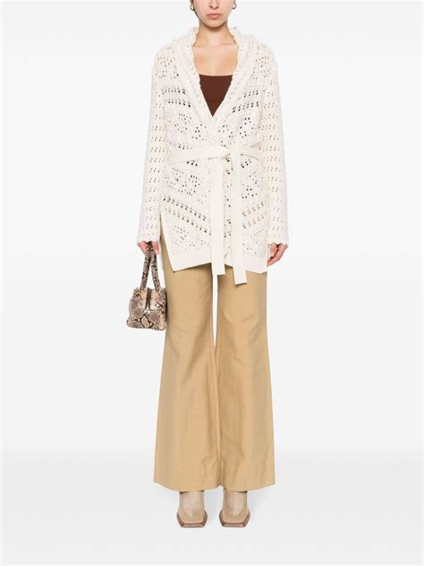 Twinset Offener Cardigan Nude Farfetch At