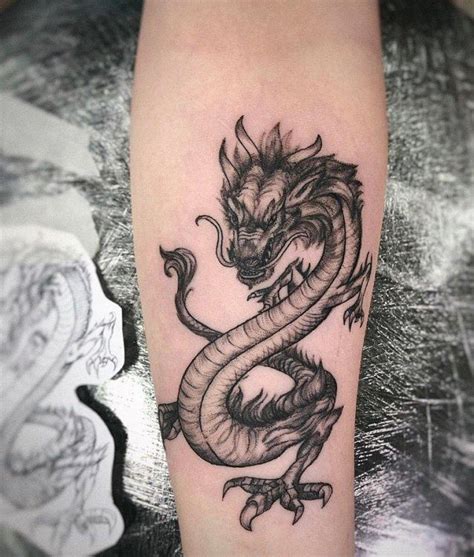 Sch Ne Drachen Tattoos F R M Nner Und Frauen Bedeutung Vorlagen