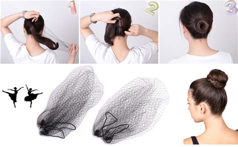 ZEVONDA 20 PCS Filets à Cheveux Invisibles Filet à Cheveux en Maille