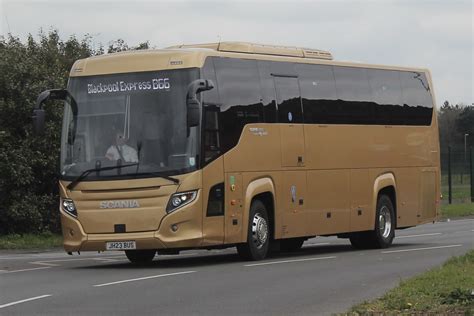 Jh Coaches Birtley Jh Bus Seen Arriving In Blackpool Flickr