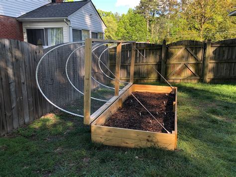 Hinged Hoop House Raised Garden Bed Jon Deutsch