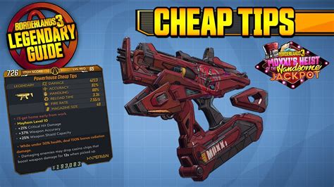 Borderlands Cheap Tips Buffed Dlc Legendary Item Guide Youtube