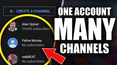 How To Create Multiple YouTube Channels Under One Email Account YouTube