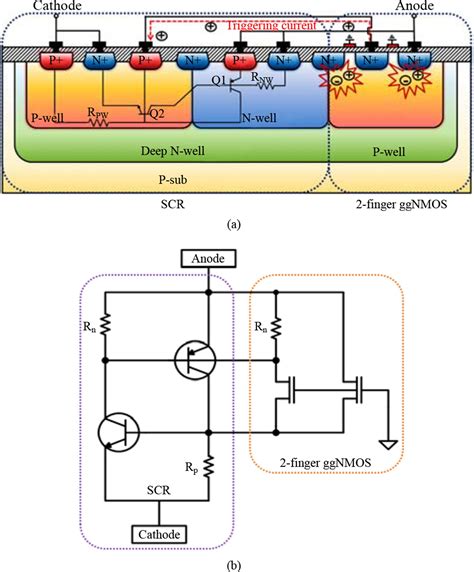 Design Of Scr‐based Esd Protection Circuit For 33 V Io And 20 V Power