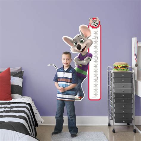 Chuck E. Cheese Growth Chart - Officially Licensed Chuck E. Cheese Rem ...