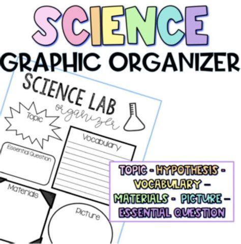 Science Lab Graphic Organizer Graphic Organizers Science Lab Graphic Organizers Science