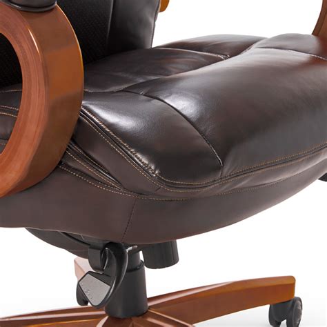 La Z Boy Trafford La Z Boy Big And Tall Executive Ergonomic Office Chair With Air Lumbar